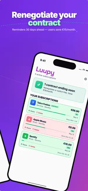 Luupy - Subscription Manager screenshot 3