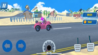 Pet Racing Kart Driving Game Screenshot