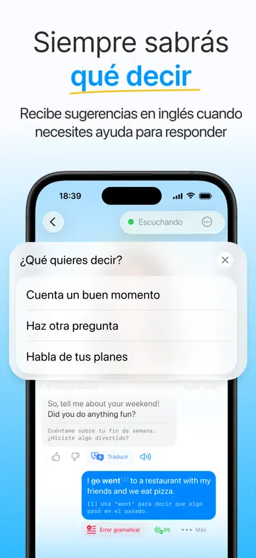 tellem: Habla y aprende inglés screenshot 6 of 7