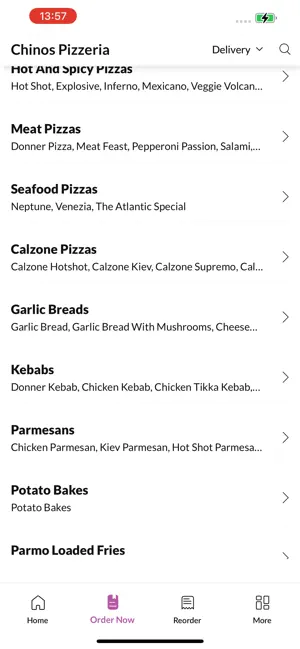 Chinos Pizzeria screenshot 3