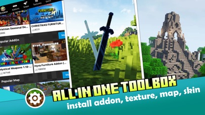 AddOns Installer for MCPEのおすすめ画像1