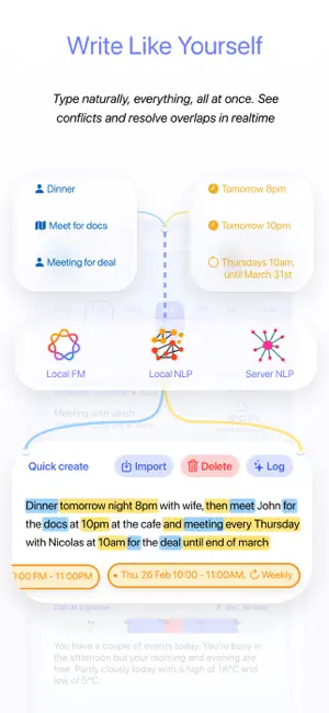 Natural Calendar - Caliq screenshot 2