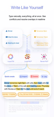 Natural Calendar - Caliq screenshot