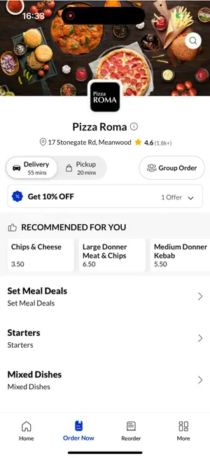 Pizza Roma Meanwood screenshot 4