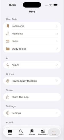 J&J Study Bible screenshot
