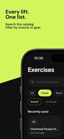 GymFactor: Gym Workout Tracker Screenshot 4 of 8
