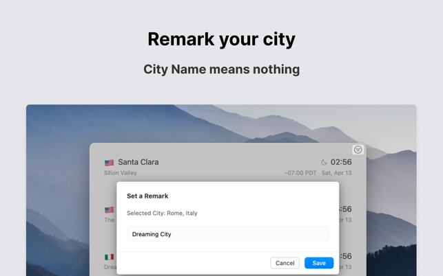 ‎World Clock Timezone - Zonerly Screenshot