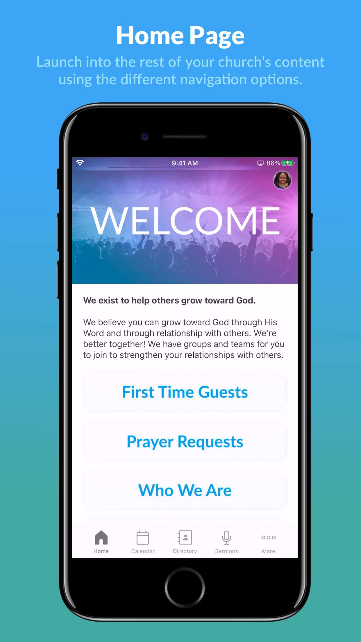 Church Center App screenshot 1