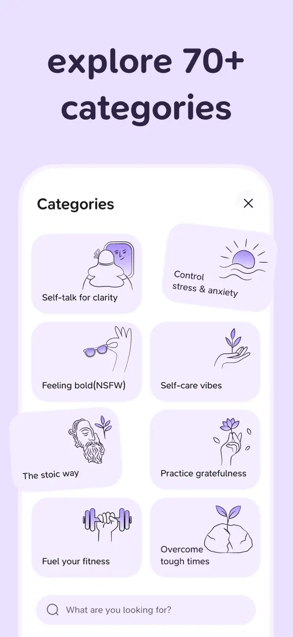 Self Love app screenshot 5