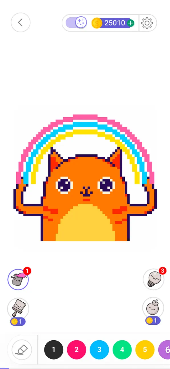 Color by Number：Coloring Games iOS Mod IPA screenshot 5 - iOS game interface