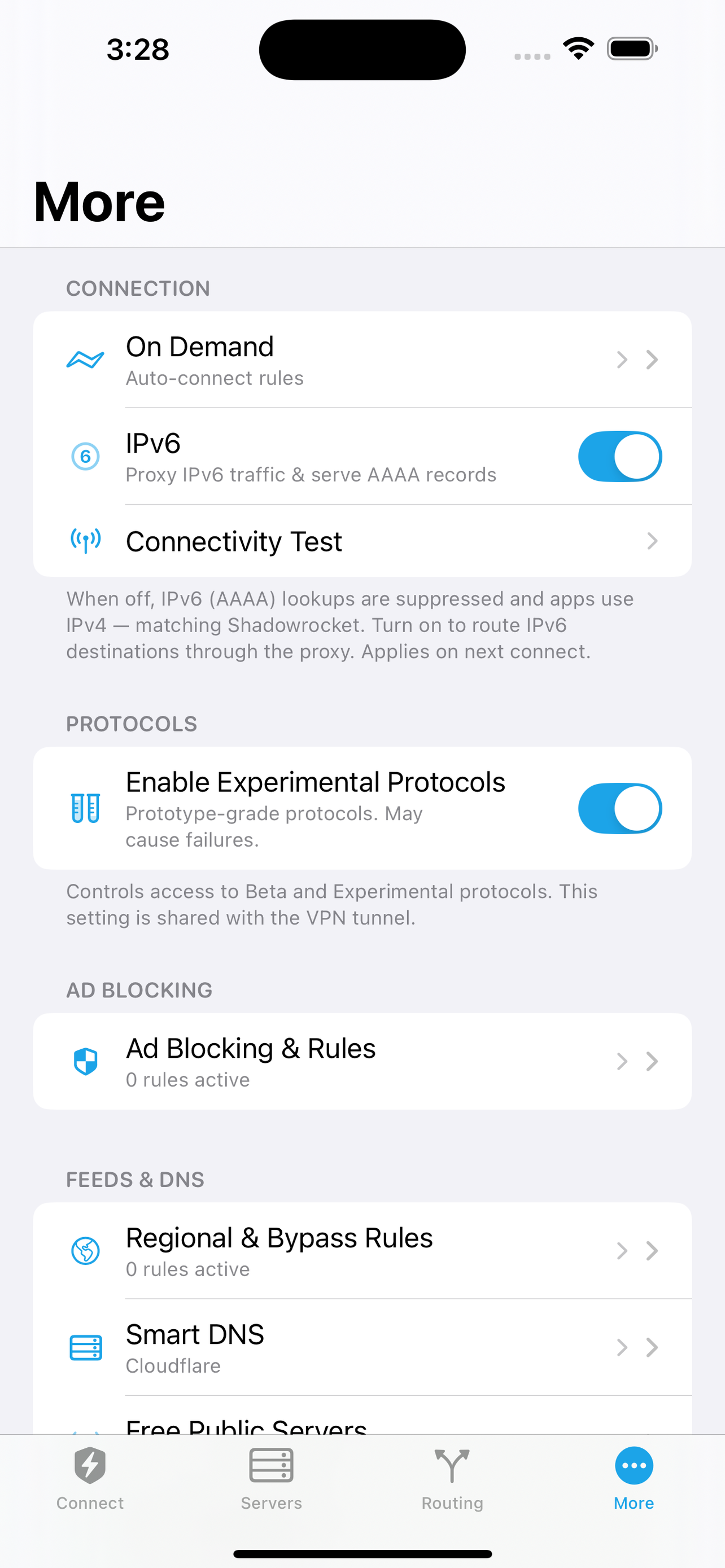 Rocket Proxy: Rule Based VPN screenshot 4