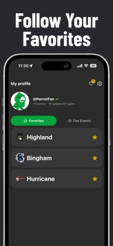 Parrot Scoring screenshot
