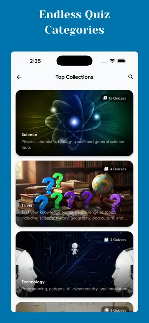 QuizzyBits: Trivia & Quiz Game screenshot 2