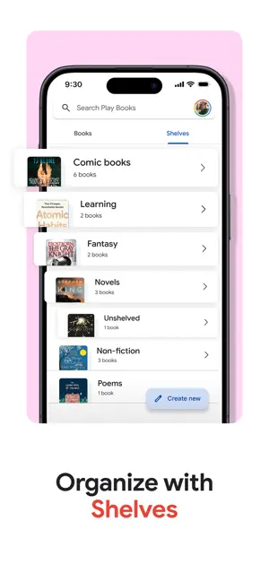 Google Play Books & Audiobooks iPhone screenshot 2