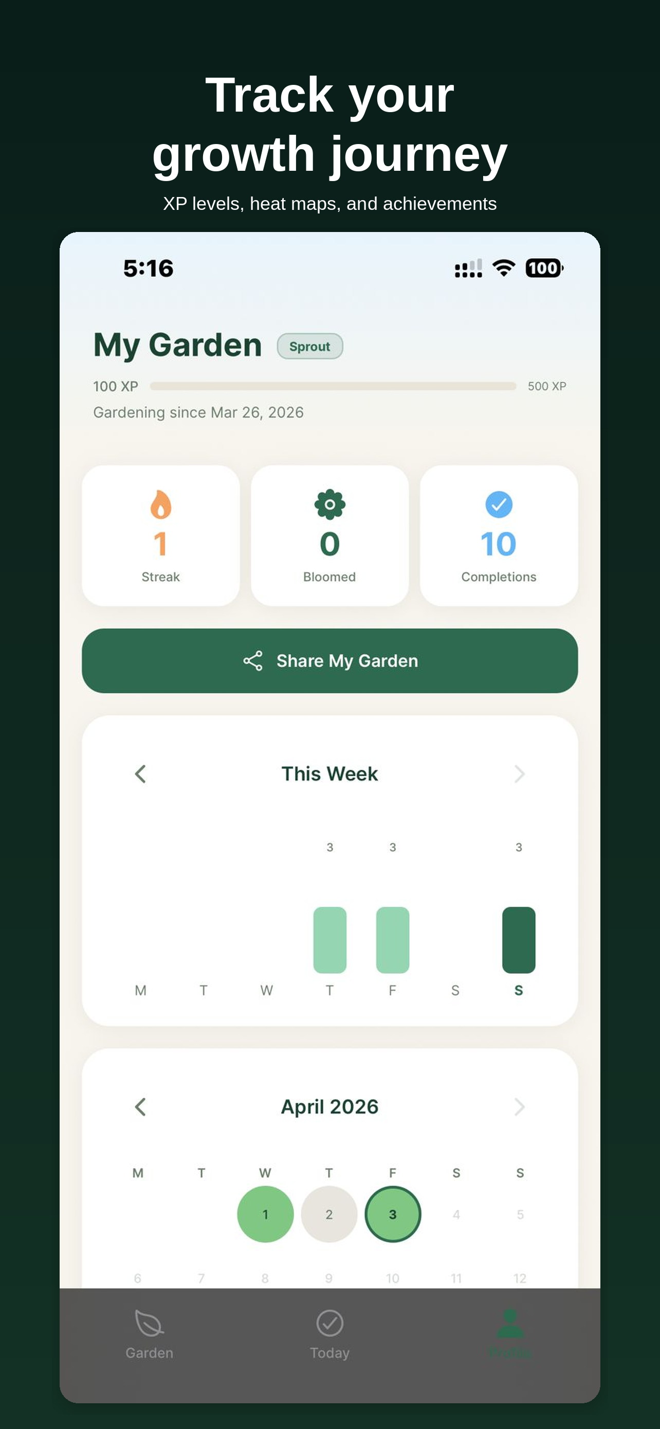 Bloom - Habit Garden Tracker screenshot 5