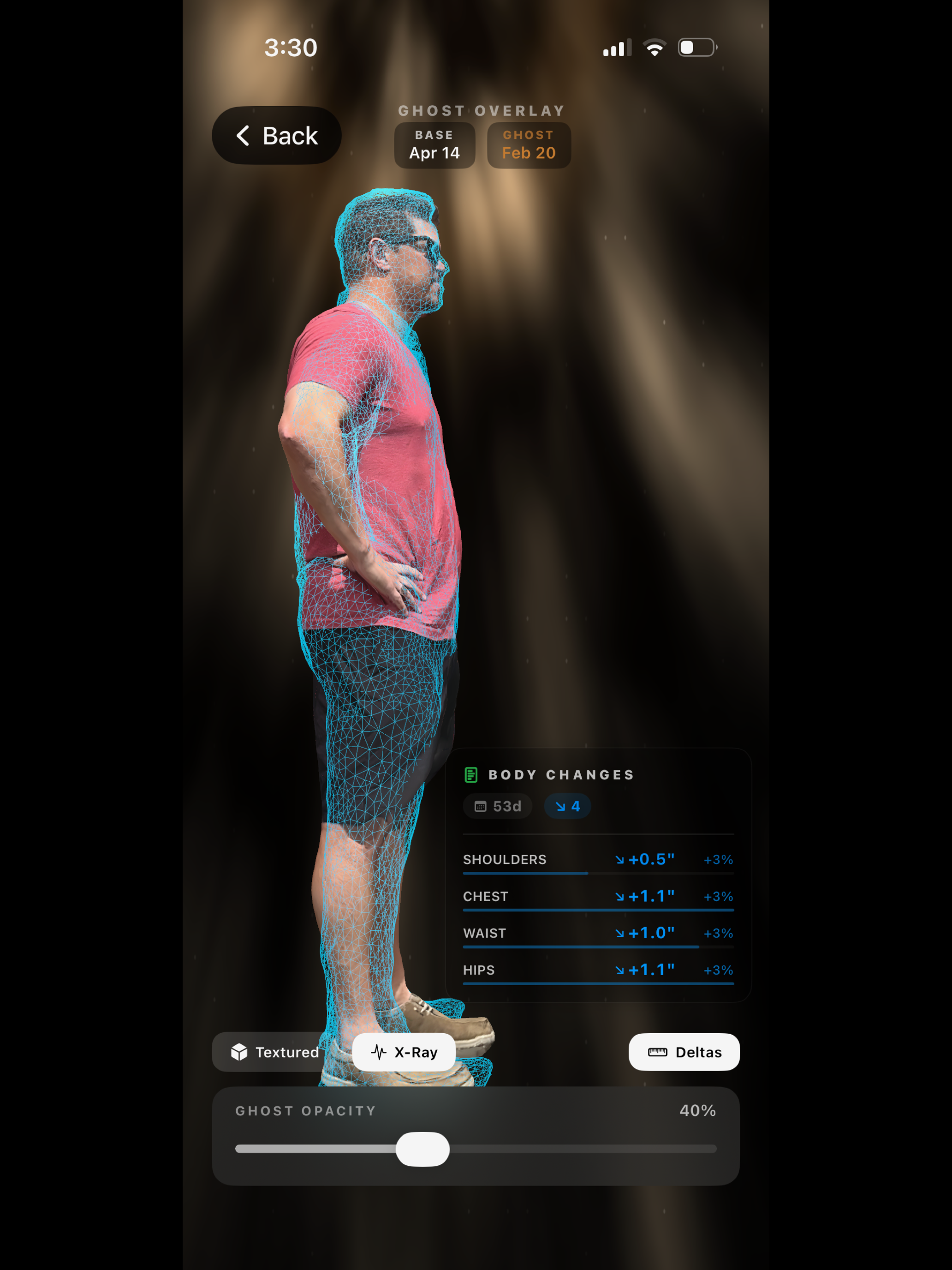 Visualize 3D Body Scanner