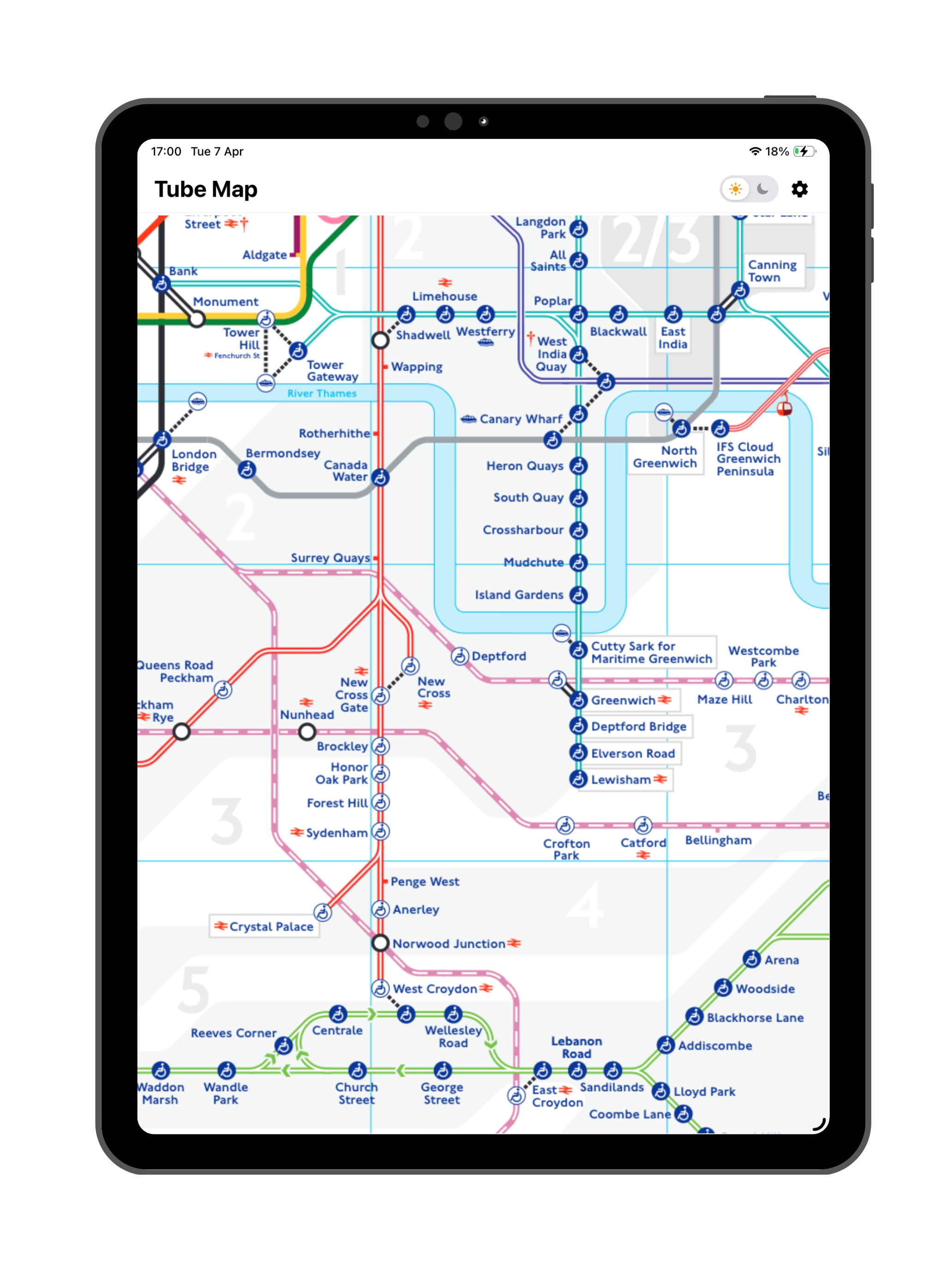 Tube Map - Underground screenshot 7