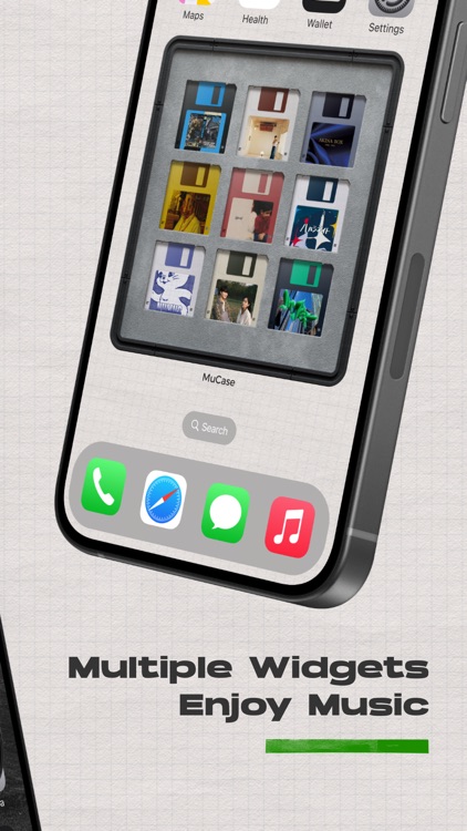 MuCase - Custom Music Widget