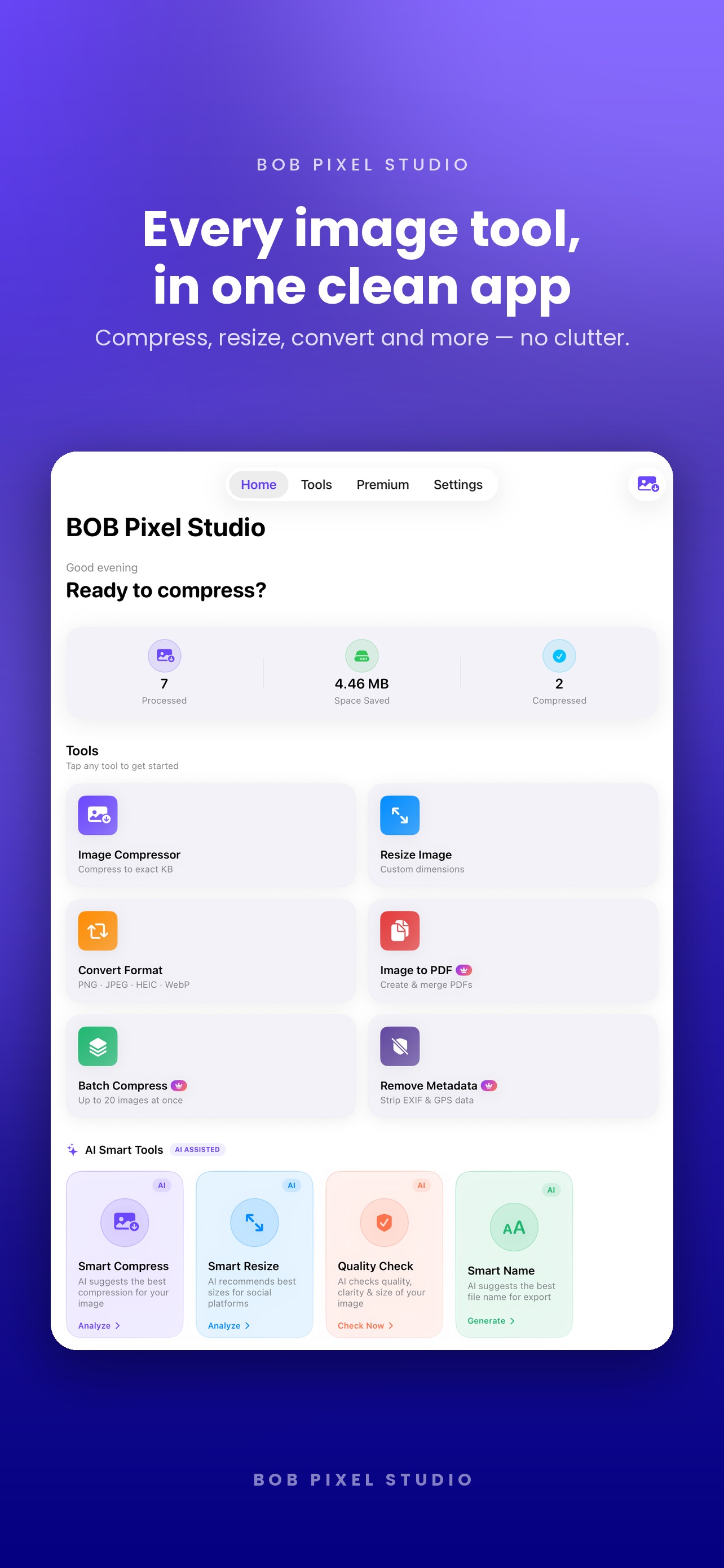Screenshot 1 of BOB Pixel Studio