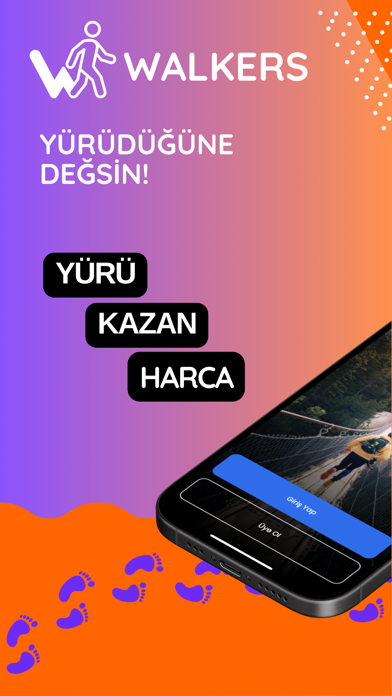 Walkers: Yürüyüş & Adımsayar Screenshot