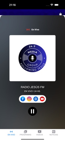 Radio Jesus FM Screenshot 3 of 4