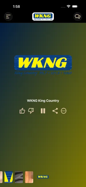 WKNG FM 93.7 AM 1060 screenshot 1