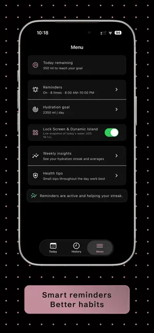 SipOrbit - Water tracker screenshot 4