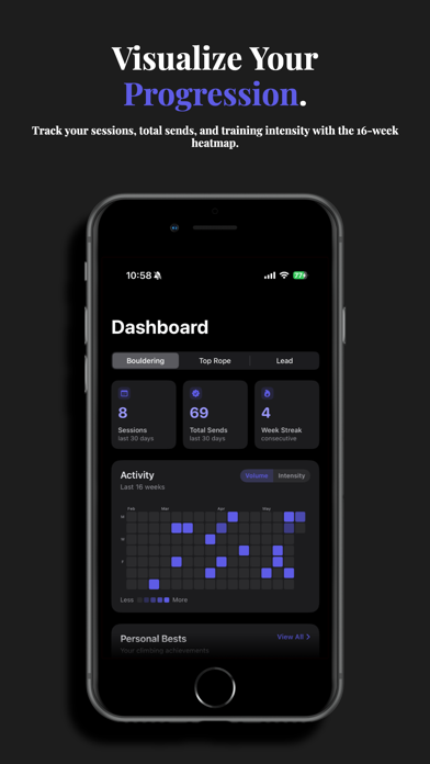 Sendbook: Climbing Logbook screenshot 1