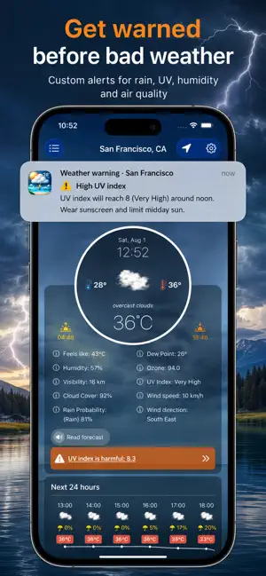 Weather Realtime: Radar & AQI screenshot 3