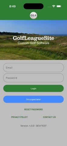 GolfLeagueSite screenshot