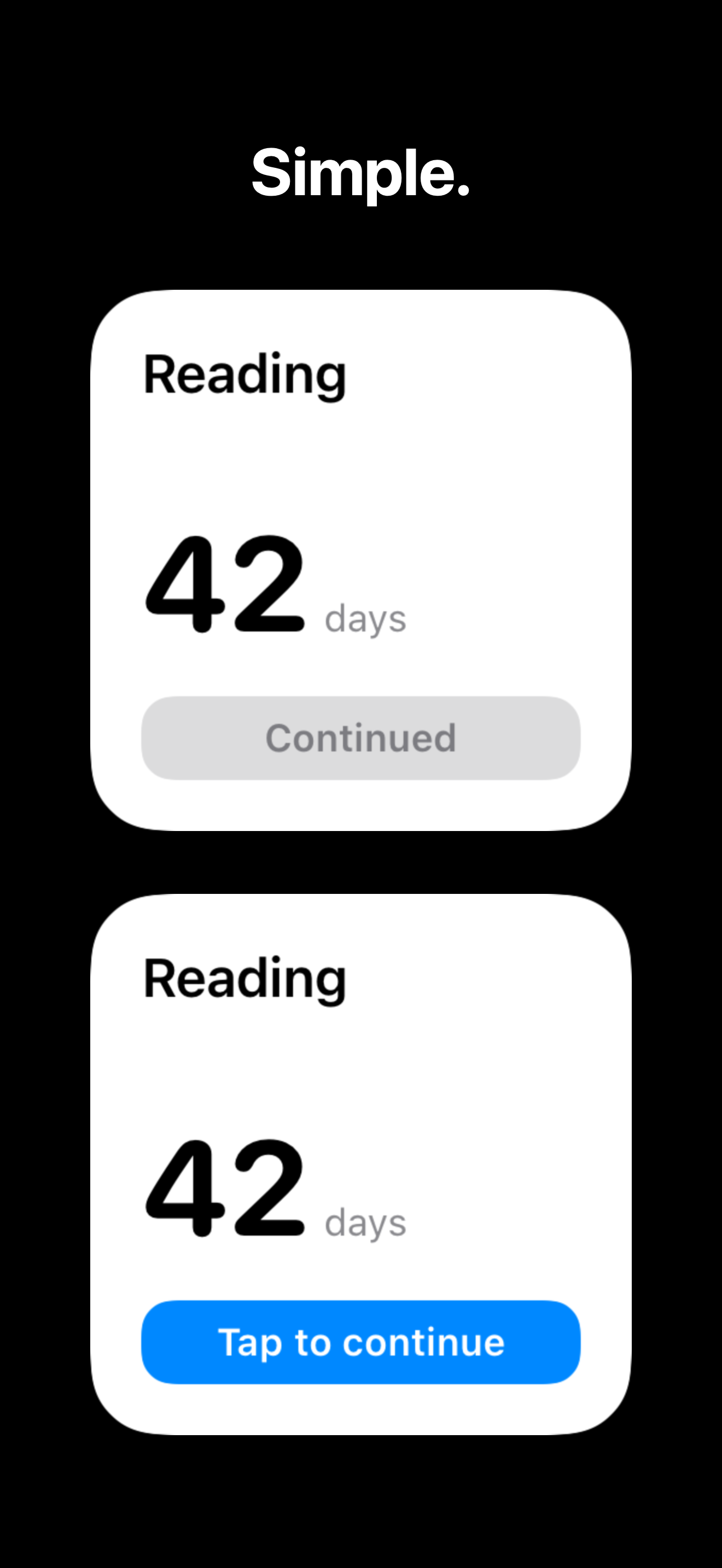 KeepGoing - Habit Tracker iOS screenshot 3 showing app interface