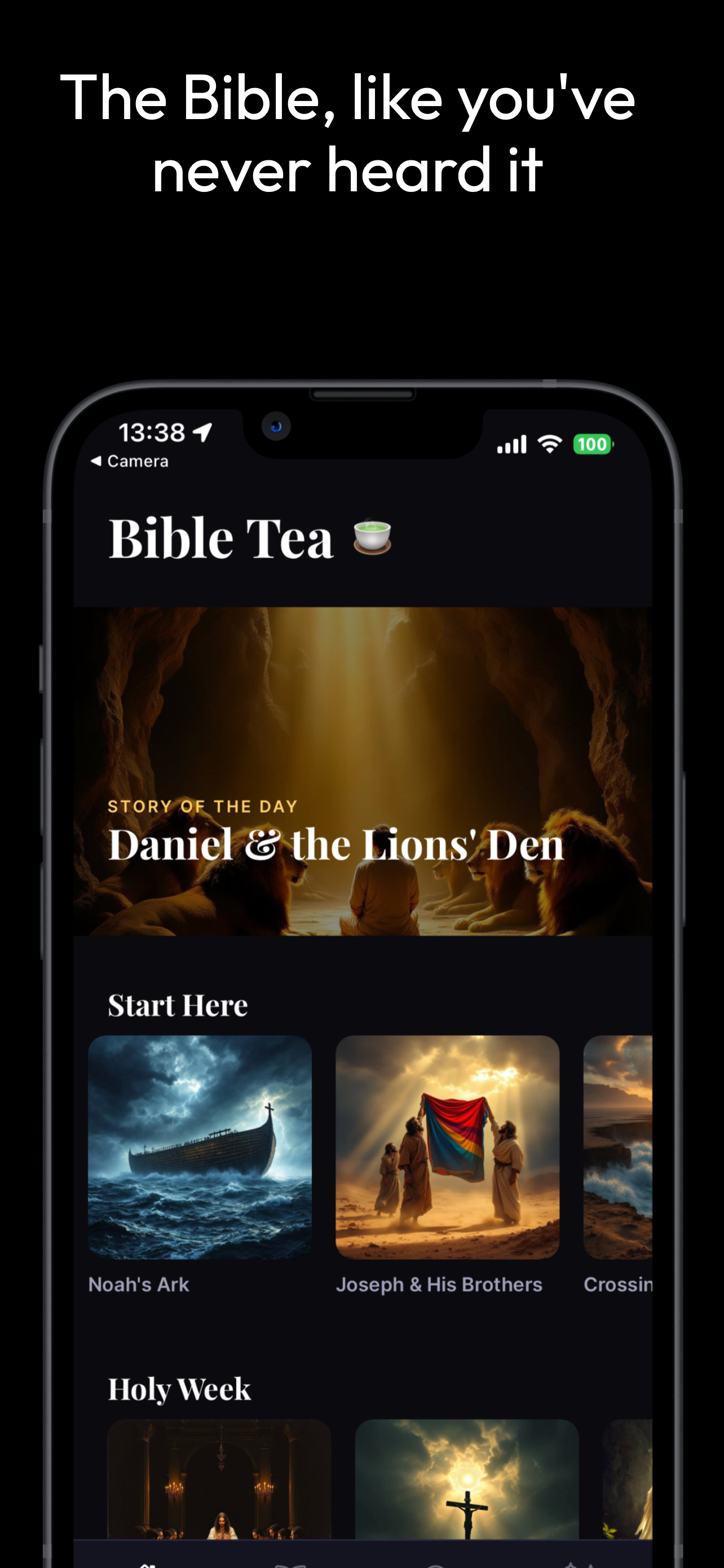 Bible Tea: Daily Bible Stories screenshot 3