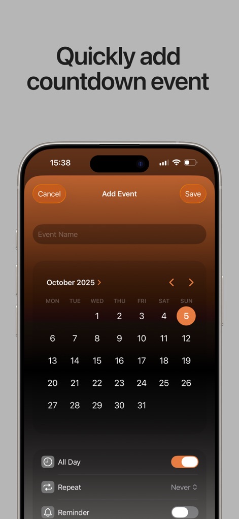 EventDay - Countdown - Utilities App | MWM