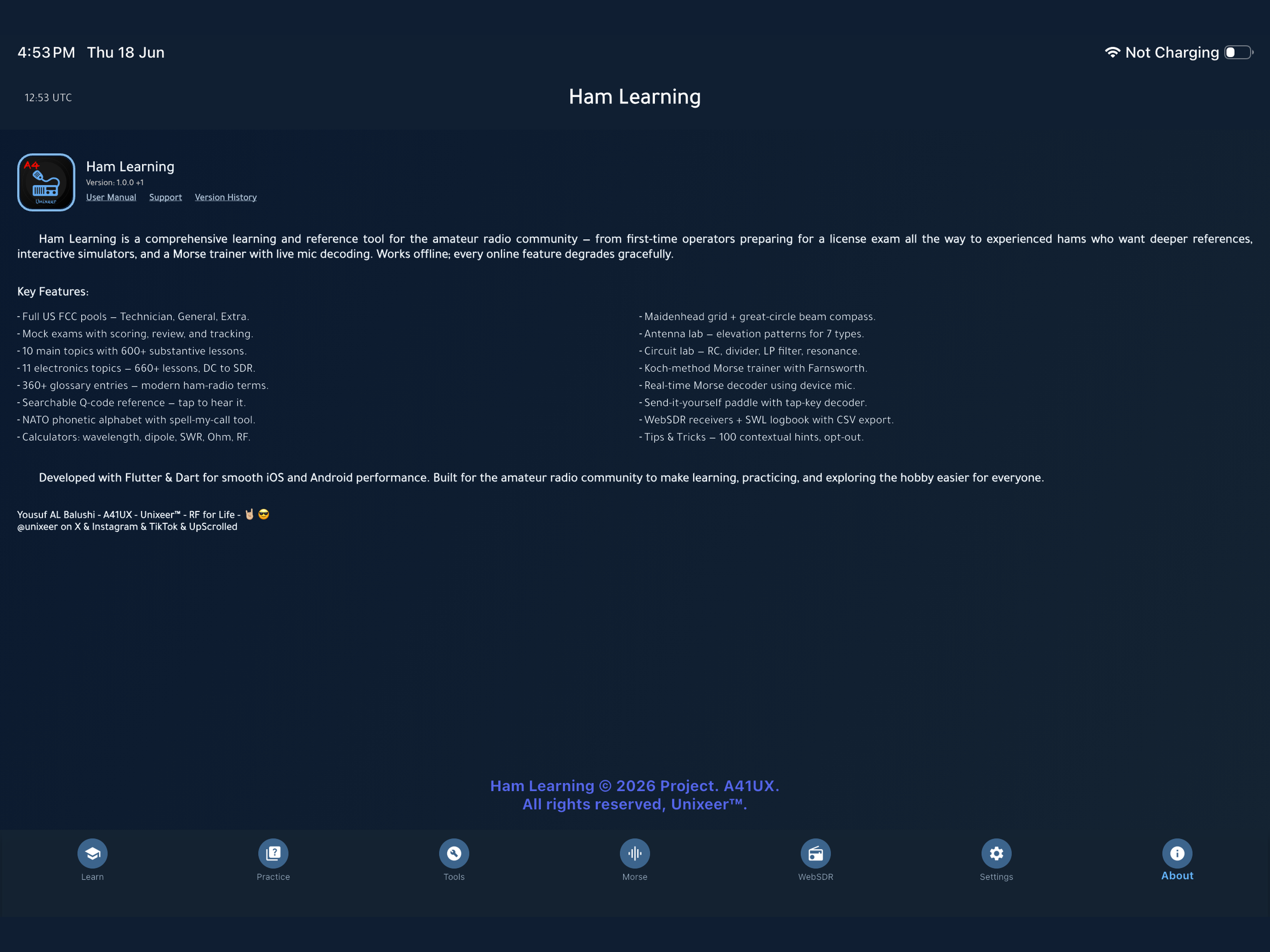 Ham Learning screenshot 13