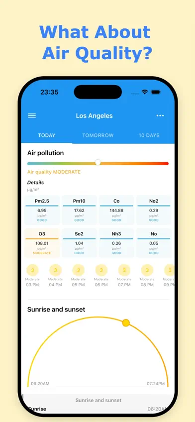 The Frog: Weather app screenshot 3