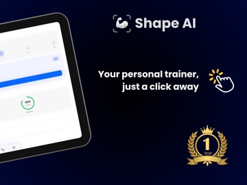 Shape AI: Personal trainer AI iPad screenshot