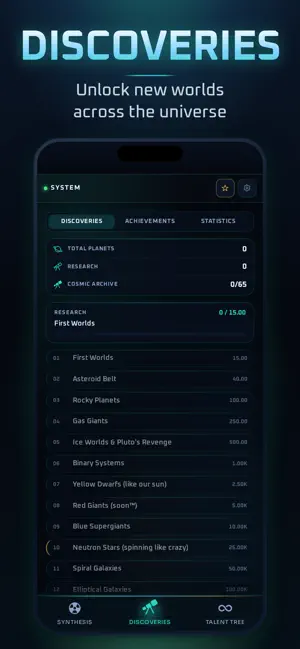Cosmic Synthesis: Idle Builder screenshot 2
