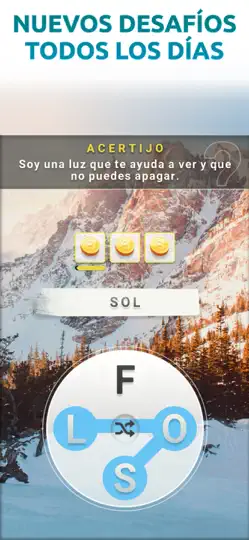 Captura de pantalla de Juegos De Palabras: En Español en iPhone 3