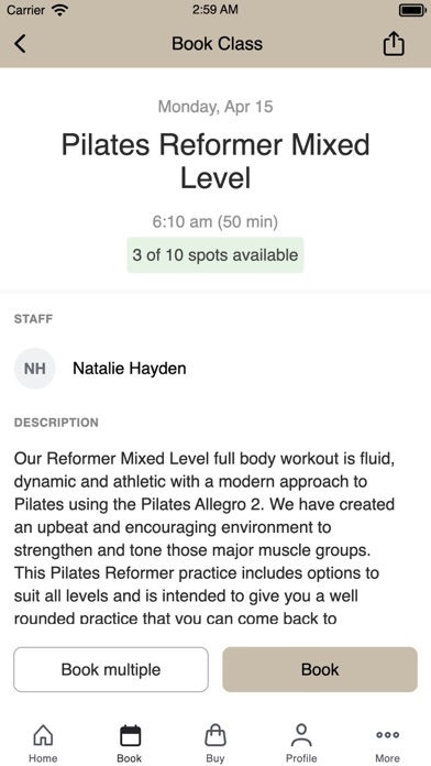 Body Haus Lifestyle Club Screenshot