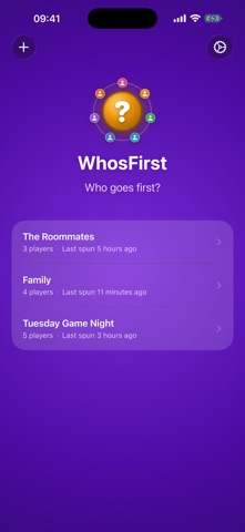 WhosFirst screenshot 1