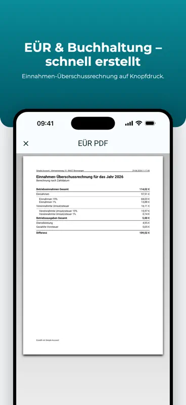 Rechnung schreiben & Angebote screenshot 9 of 9