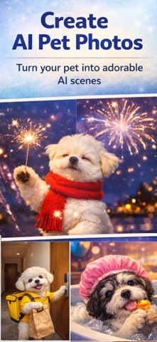 MagicPaw AI–Pet PhotoGenerator iPhone screenshot