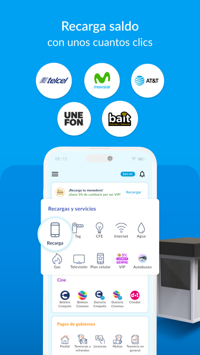 UnDosTres - Recargas y Pagos Screenshot
