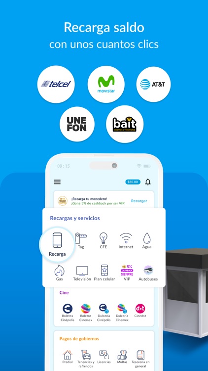 UnDosTres - Recargas y Pagos