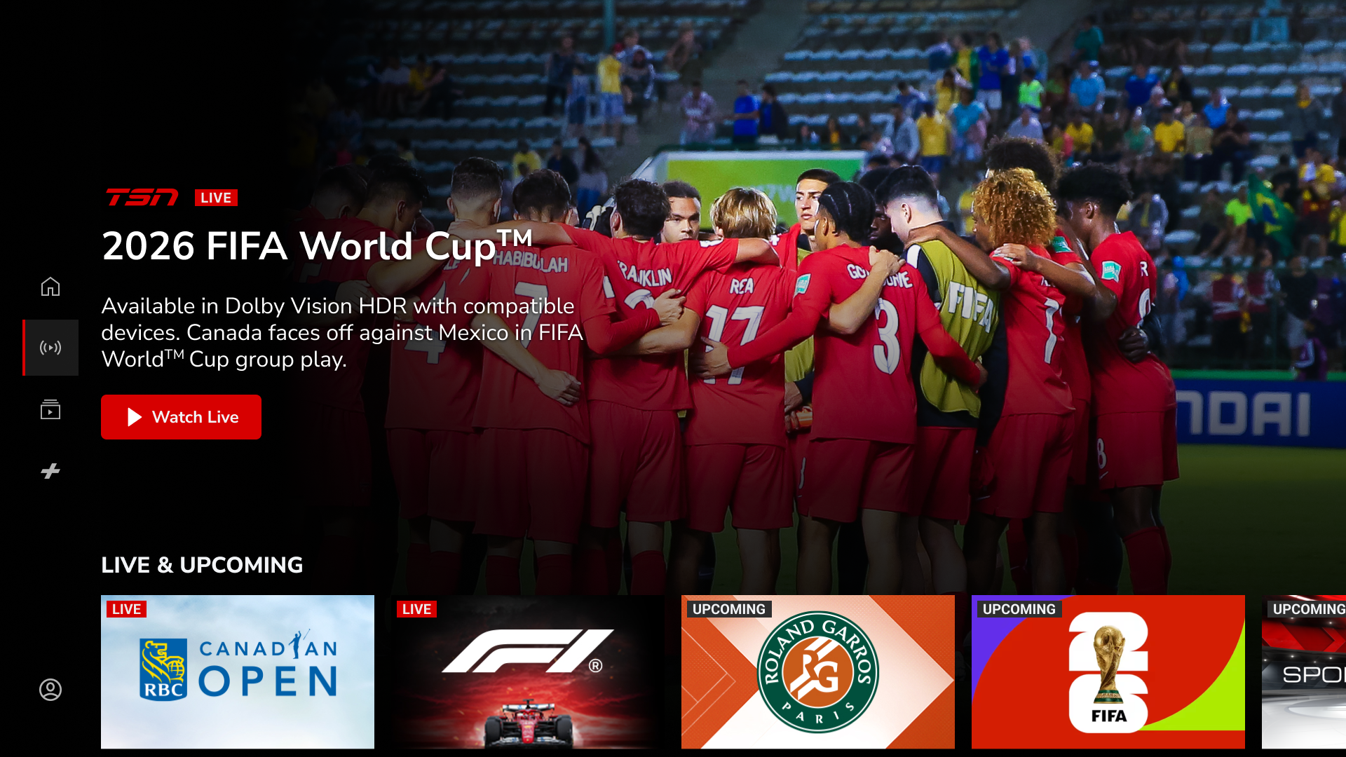 TSN: Live Sports, News, Scores