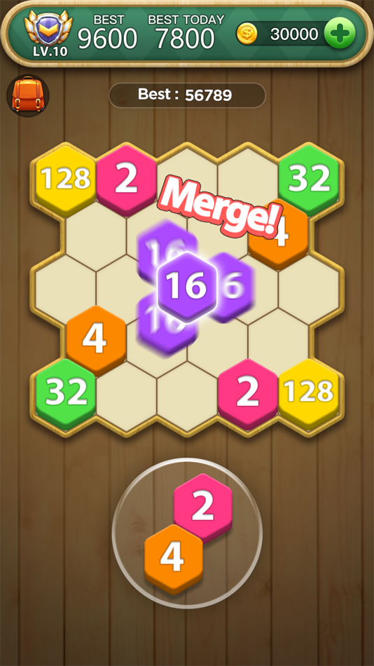 #3. Hexa Number Puzzle (iOS) 由: 蕾 郭