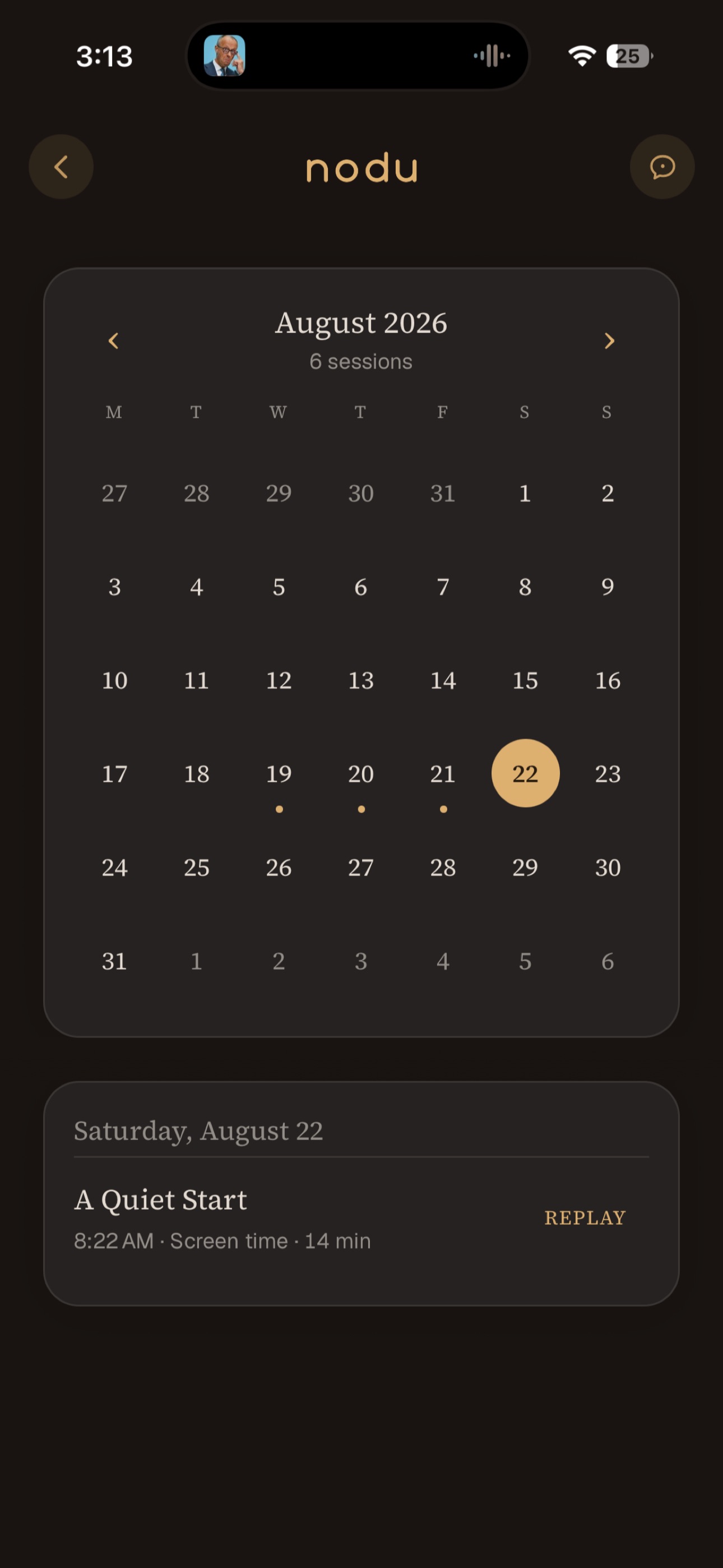 Screenshot 5 of nodu: hypnosis for habits