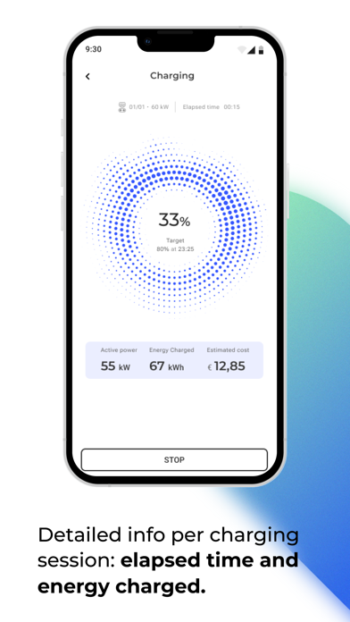 Daloop EV Charging Screenshot