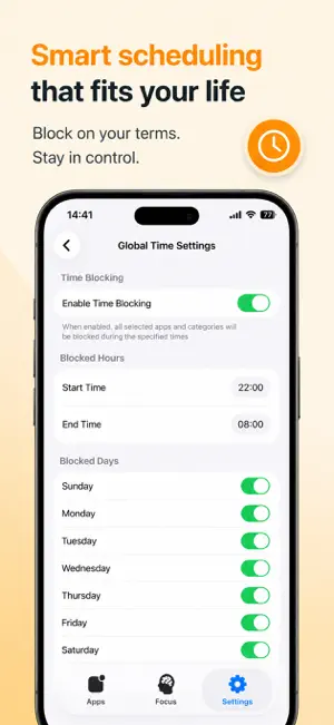 Scrollbye: App Blocker screenshot 3