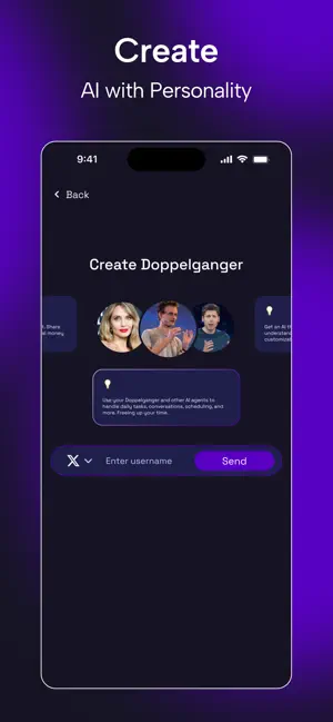 Doppelgangers AI screenshot 2